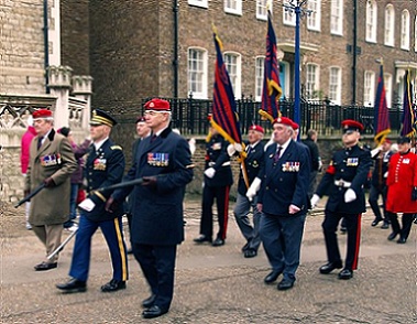 A picture of the head of the RMPA Parade